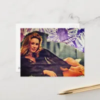  Sexy 1969 Lady Collage  Postcard