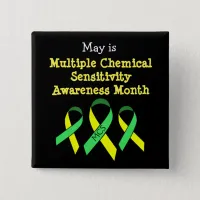 MCS Multiple Chemical Sensitivity Button