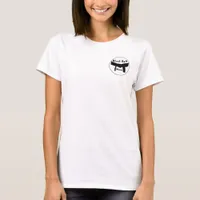 Martial Arts Basic Black Belt Mom T-Shirt