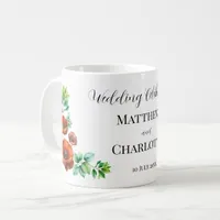 Sublime Watercolor Red Poppies in Vintage Style Coffee Mug