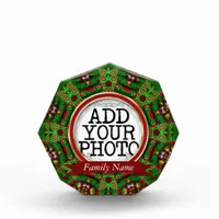 Holiday Season Custom Photo Keepsake Award