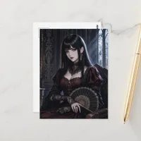 Gorgeous Vampire Lady Postcard
