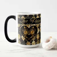 Whimsical and Elegant Goth Love Potion  Magic Mug