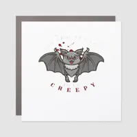 Tis The Season To Be Creepy Car Magnet