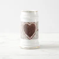 Love Coffee Beer Stein