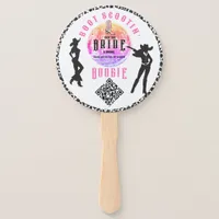 Nashville Bachelorette Buy The Bride Drink QR Code Hand Fan