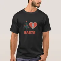 All About That Baste Christmas Classic Retro Look T-Shirt