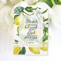 Faith Card | Luke 1:45