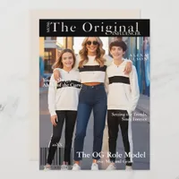 Mom: The Original Influencer' Magazine Cover Card
