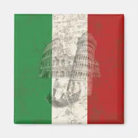 Flag and Symbols of Italy ID157 Magnet
