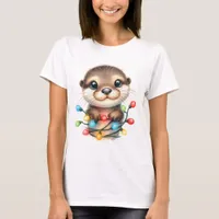 Christmas Otter T-Shirt