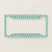 Horse Shoes and Shamrocks  License Plate Frame