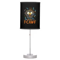 F-Caw-F Funny Messy Chicken Bird Rooster F-Caw-F M Table Lamp