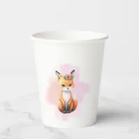 Woodland Animal Baby Shower Paper Cups