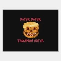Trumpkin Pumpkin Eater Classic Sign