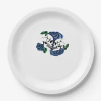 Together Forever Till Death Do Us Classic Look Paper Plates
