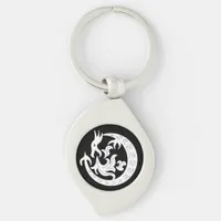 Dragon Blowing Fire Keychain