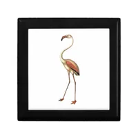 Vintage Flamingo Keepsake Box