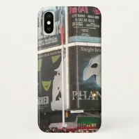 New York City Times Square City Lights iPhone X Case