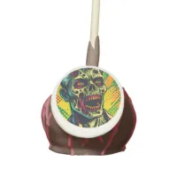 Spooky Zombie Halloween Party Cake Pops