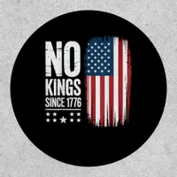 No Kings In America Since 1776 Freedom Spirit Look Patch