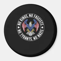 No Kings In America No Fascists We The People Poli Magnet