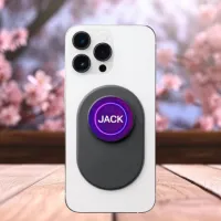 Glow Purple Modern Popgrip PopSocket