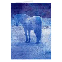 Purple Equine Cards