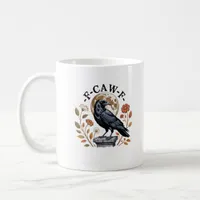 F-Caw-F Raven Moon Gothic Halloween Crow Bird Love Coffee Mug