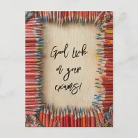 Good Luck on Your Exams Postcard