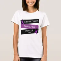 May is Fibromyalgia Awareness Month Ribbon Shirt