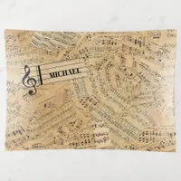 Pieces of Vintage Music ID389 Trinket Tray