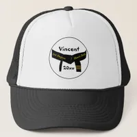 Martial Arts 3rd Degree Black Belt Trucker Hat