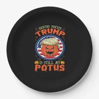 Hocus Pocus  Is Still My Potus Trumpkin Halloween  Paper Plates