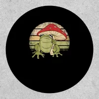 Cute Cottagecore Aesthetic Frog Mushroom Goblincor Patch