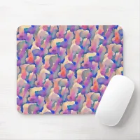 Watercolor Pattern Mouse Pad