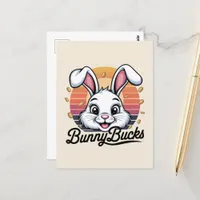 Bunny Bucks Postcard