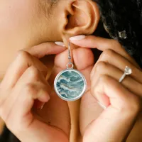 Ocean Whisper Drop Earrings