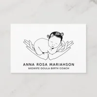 *~* Birthing Midwife Pregnancy Doula Nanny Infant Business Card