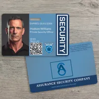 Private Security Officer Photo ID Badge
