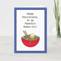 Happy Anniversary | Funny Food Pun Card