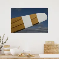 Wooden Airplane Propeller Poster