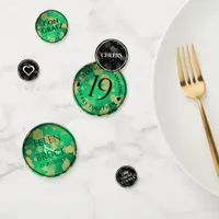 Elegant 19th Jade Wedding Anniversary Celebration Confetti