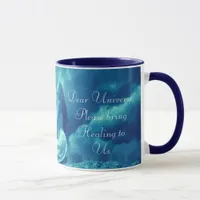 Mythical Woman Sending out Prayers to the Universe Mug