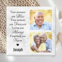 Funeral Remembrance Keepsake Memorial Photos  Magnet