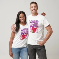 Love is Love Hippie Retro T-Shirt