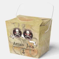 Pirate Wedding  Favor Boxes