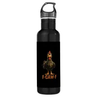 F-Caw-F Creative Casual Stainless Steel Water Bottle