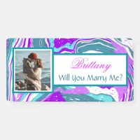 Will you Marry Me Custom Name Proposal   Banner