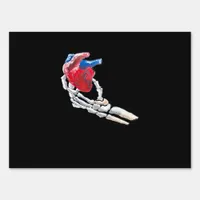 This Is My Heart - Skeleton Heart Hands Sign